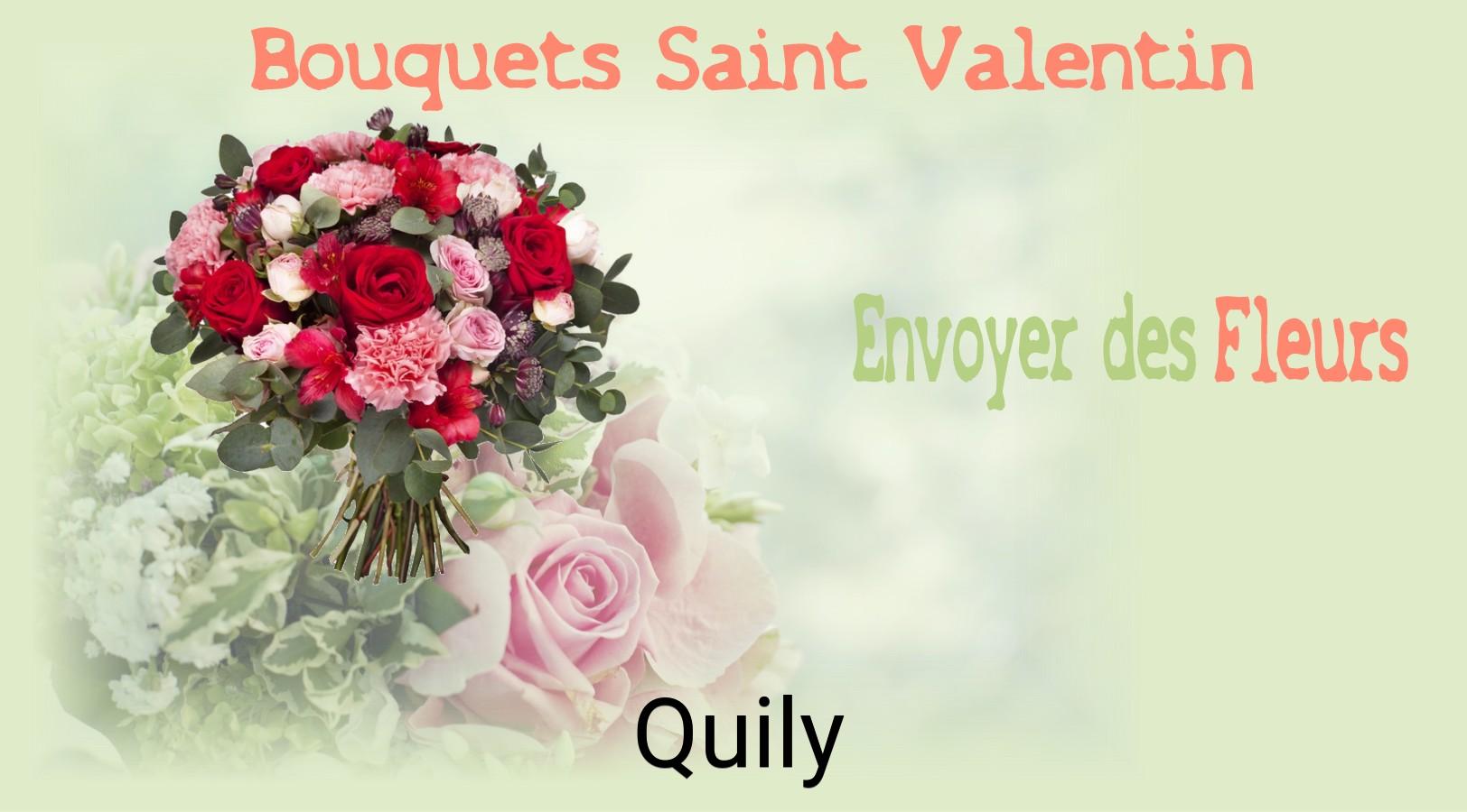 Roses de Saint-Valentin livrées à Quily